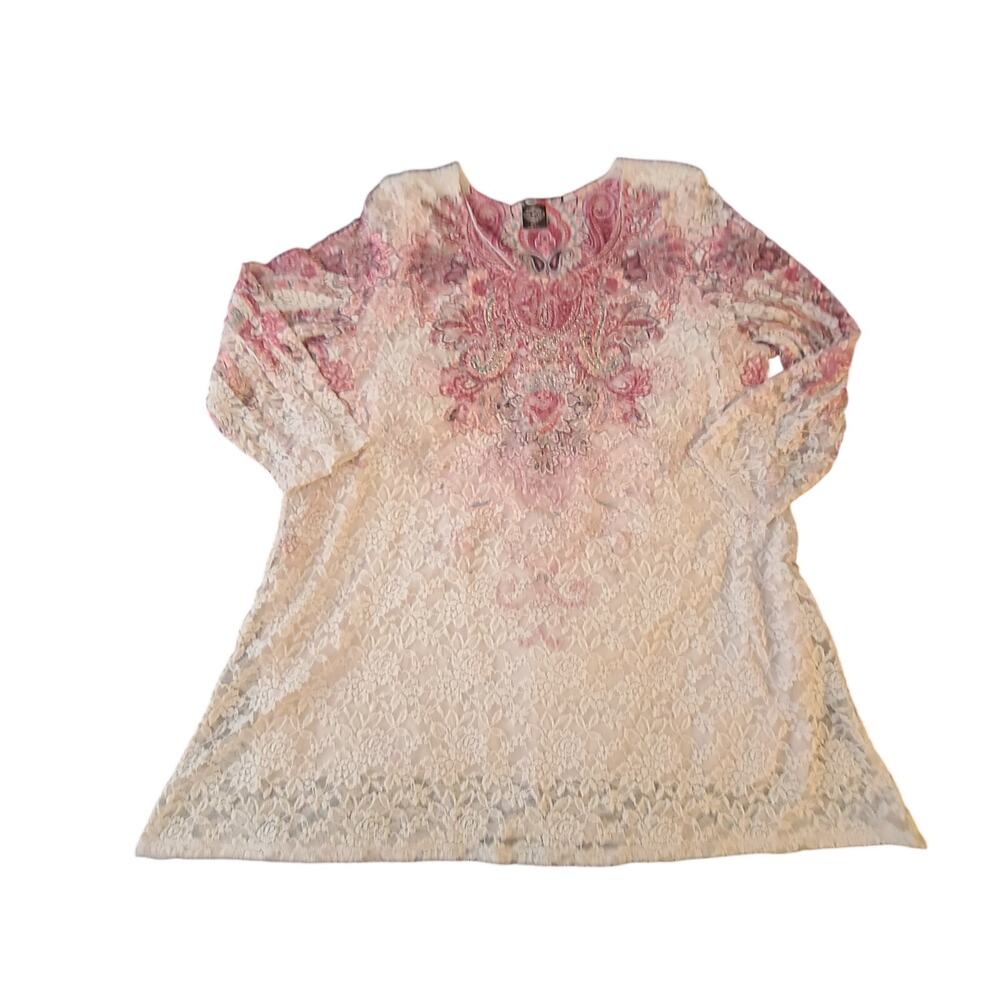 Cal style 3XL brown Blouse.